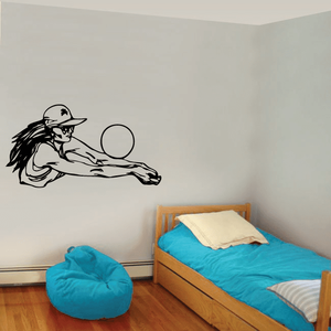 Volleyball Wall Decal - Vinyl Decal - Car Decal - CDS071 Discount Official Site