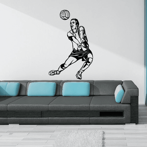 Volleyball Wall Decal - Vinyl Decal - Car Decal - CDS049 Sale Purchase