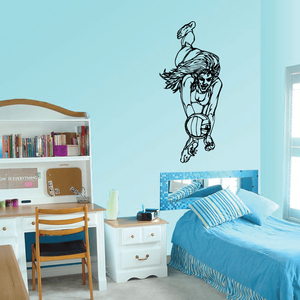 Volleyball Wall Decal - Vinyl Decal - Car Decal - CDS069 Outlet 2025