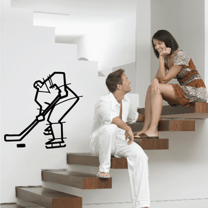 Hockey Wall Decal - Vinyl Decal - Car Decal - Bl033 Deals Cheap Online