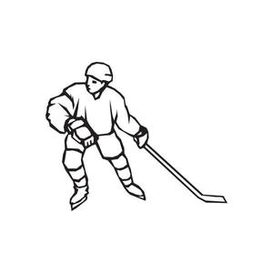 Hockey Wall Decal - Vinyl Decal - Car Decal - DC 011 Newest Online