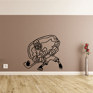 Hockey Wall Decal - Vinyl Decal - Car Decal - Bl013 Professional Cheap Pice