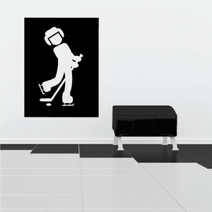Hockey Wall Decal - Vinyl Decal - Car Decal - Bl032 Grey Outlet Store Online