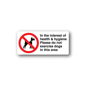 NO Dogs Sign Wall Decal - Vinyl Sticker - Car Sticker - Die Cut Sticker - CD001 Discount Collections