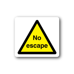 No Escape Sticker Buy Cheap Latest