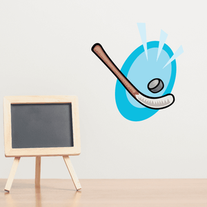 Hockey Player Wall Decal - Vinyl Sticker - Car Sticker - Die Cut Sticker - CDSCOLOR175 For Nice Cheap Price