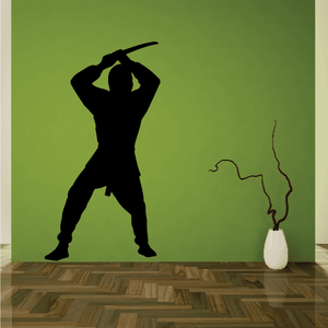 Ninja with Sword Decal Discount Best Pices