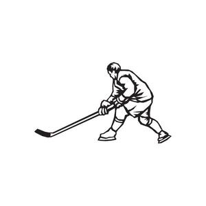 Hockey Wall Decal - Vinyl Decal - Car Decal - DC 007 Clearance Geniue Stockist