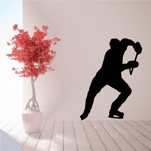 Hockey Wall Decal - Vinyl Decal - Car Decal - 005 Outlet Amazing Pice