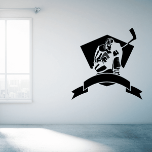 Hockey Templates Player Wall Decal - Vinyl Decal - Car Decal - CDS111 Cheap Footlocker Finishline