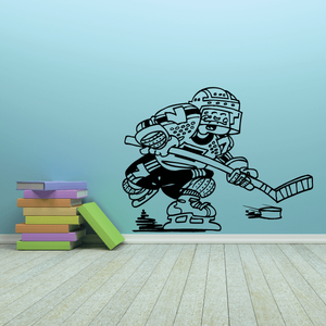 Hockey Wall Decal - Vinyl Decal - Car Decal - Bl012 Deals Cheap Pice