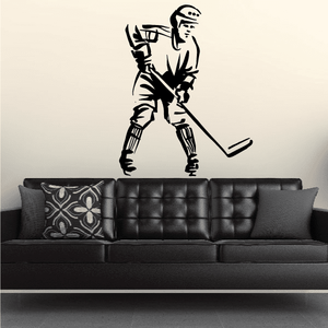 Hockey Wall Decal - Vinyl Decal - Car Decal - Bl005 Clearance New Arrival