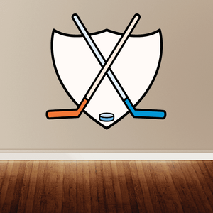 Hockey Template Wall Decal - Vinyl Sticker - Car Sticker - Die Cut Sticker - CDSCOLOR197 Explore Cheap Pice