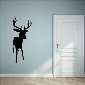 Nimble Buck Deer Silhouette Decal Pices Cheap Pice