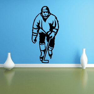 Hockey Wall Decal - Vinyl Decal - Car Decal - SM009 100% Guaranteed