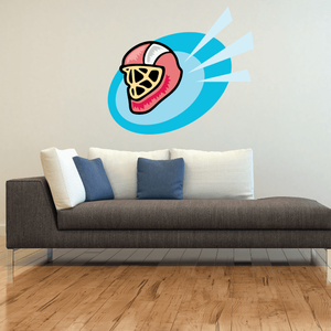 Hockey Player Wall Decal - Vinyl Sticker - Car Sticker - Die Cut Sticker - CDSCOLOR177 Best Seller Cheap Pice
