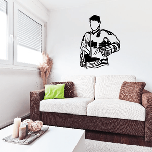 Hockey Wall Decal - Vinyl Decal - Car Decal - Bl023 Original For Sale