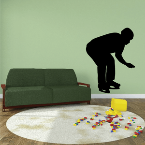 Hockey Wall Decal - Vinyl Decal - Car Decal - 009 Free Shipping Online
