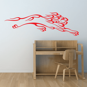 Flaming Panther Decal Clearance Factory Outlet