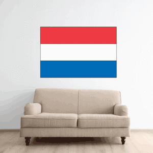 Netherlands Flag Sticker Free Shipping Top Quality