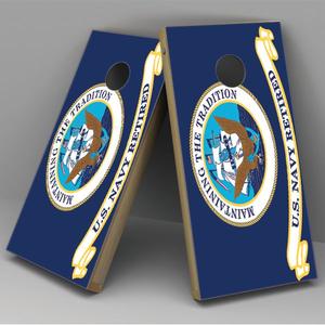 Navy Retired Cornhole Board Vinyl Decal Wrap Outlet Store For Sale