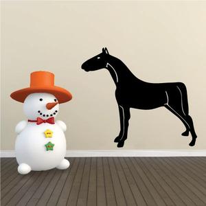 Neck Leaning Forward Horse Decal Supply