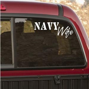 Navy Wife Decal Buy Cheap Classic