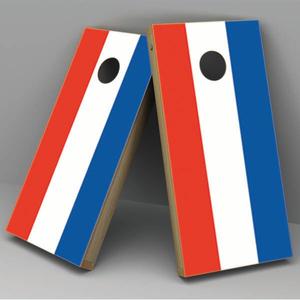 Netherlands Flag Cornhole Board Vinyl Decal Wrap Outlet Classic