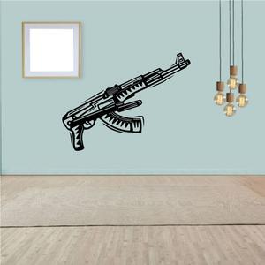 Detailed AK-47 Assault Rifle Decal Outlet Huge Surprise