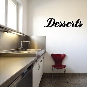 Desserts Wall Decal - Vinyl Decal - Car Decal - Business Sign - MC334 Pictures Online