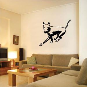 Detailed Chasing Doberman Pinscher Decal Extremely Cheap Pice