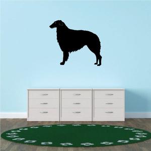 Detailed Borzoi Dog Decal Free Shipping For Sale
