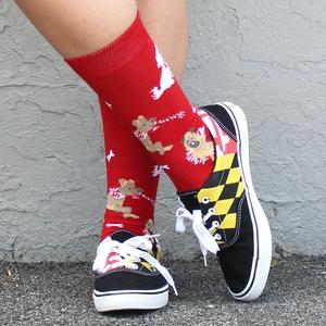 Maryland Doggies (Red) / Crew Socks Free Shipping Wiki