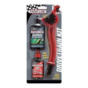 Bike Drivetrain Starter Kit 1-2-3 - Brush, Degreaser, & Dry Lube In China For Sale