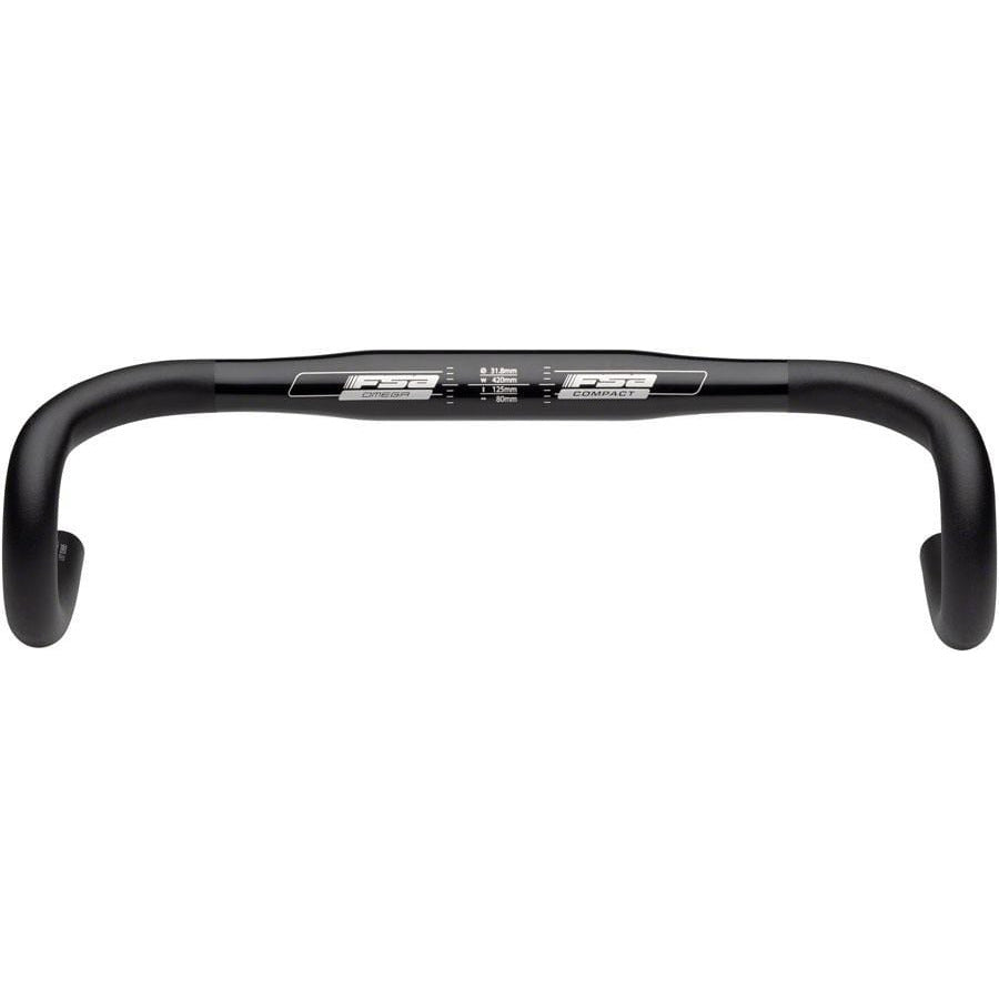 Omega Compact 31.8mm Drop Bike Handlebar - Aluminum Sast Online