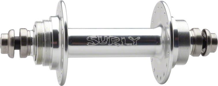 Ultra New Rear Hub - Threaded x 120mm Rim Brake Fixed/Free Silver 32H Cheap Get Authentic