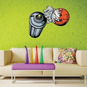 Basketball Graffiti Spray Can Sticker Outlet For Nice