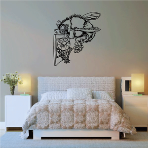 Basketball Mascot Hornet Bee Dunking Decal Big Discount Cheap Pice