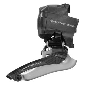 Super Record Wireless Front Derailleur - 12-Speed Braze-On Carbon Best Place Online