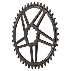 Elliptical Direct Mount Chainring - 40t SRAM Direct Mount 6mm Offset Drop-Stop Flattop Compatible BLK Cheap New Styles