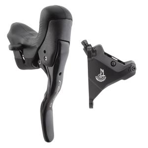 Record Ergopower Hydraulic Brake/Shift Lever Disc Caliper - Left/Front 12-Speed 160mm Flat Mount Caliper BLK 2025 Cheap Pice