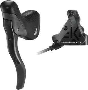 EKAR GT Ergopower Brake Lever Disc Brake Caliper - Left/Front For 1x 13-Speed 140mm Flat Mount Hydraulic Caliper BLK Clearance Low Shipping