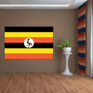 Uganda Flag Sticker Pre Order For Sale