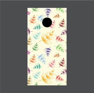 Leaves Cornhole Board Wraps Latest Collections Cheap Pice