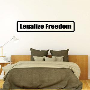 Legalize freedom Decal Latest Collections Sale Online