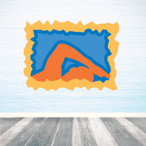 Diving Wall Decal - Vinyl Sticker - Car Sticker - Die Cut Sticker - CDSCOLOR006 Outlet Classic