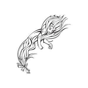 Leo Fire Lion Decal Discount High Quality