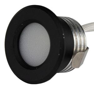 LED Veranda inbouwspot | Mini | Ø31mm | 1.5 W | Dimbaar - Zwart Free Shipping Eastbay