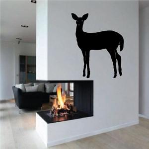 Doe Deer Looking Decal Pay With Visa For Sale