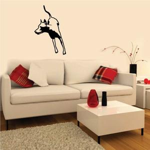 DobermanDetailed Darting Doberman Pinscher Decal Pre Order Online